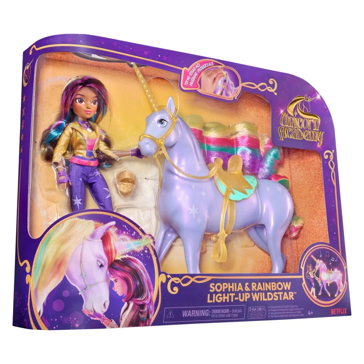 unicorn academy - sophia & rainbow wildstar