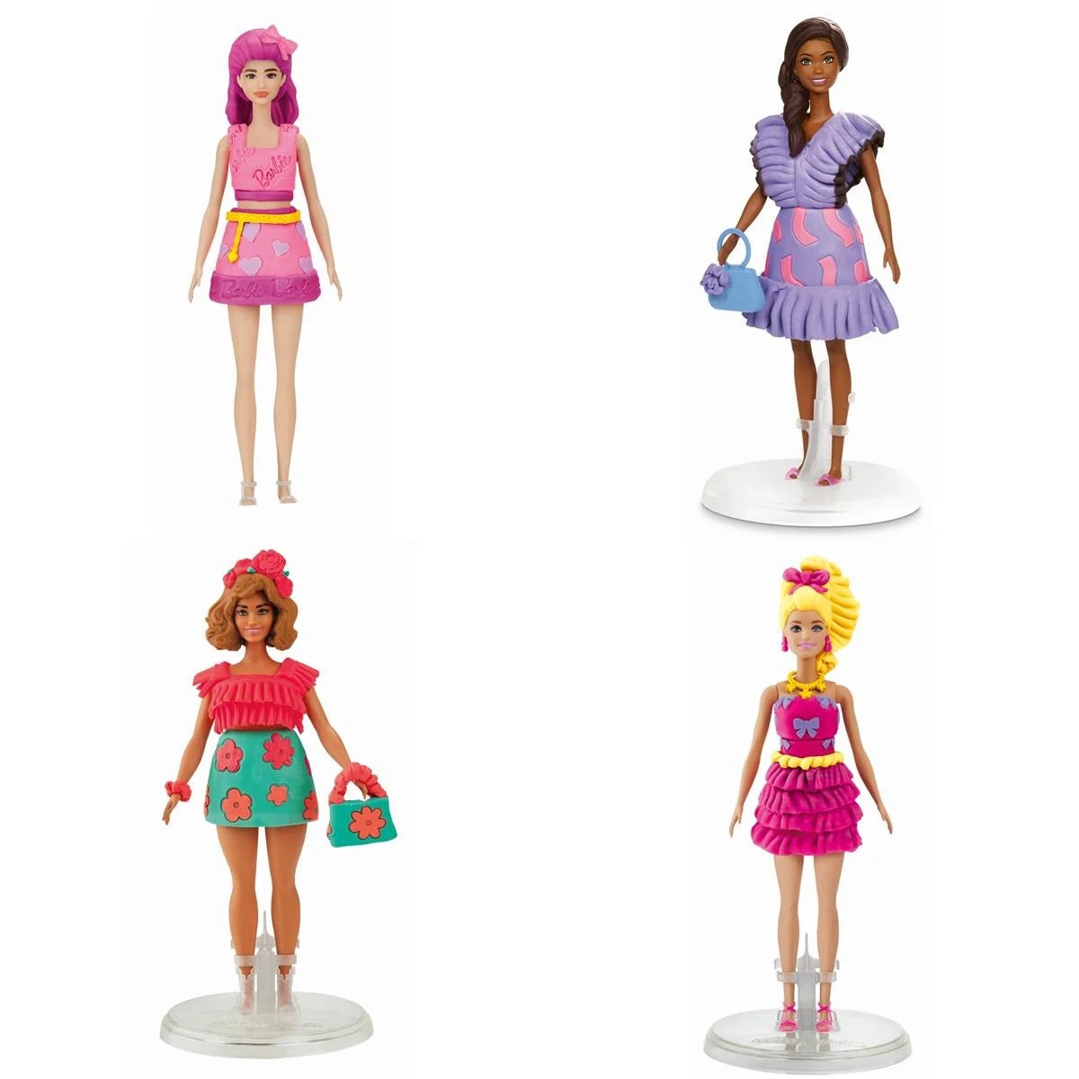 play-doh - barbie designer dolls - modello assortito