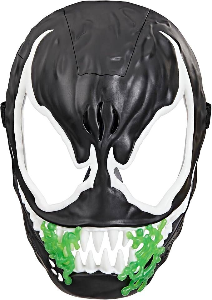 venom - maschera elettronica che si illumina al buio