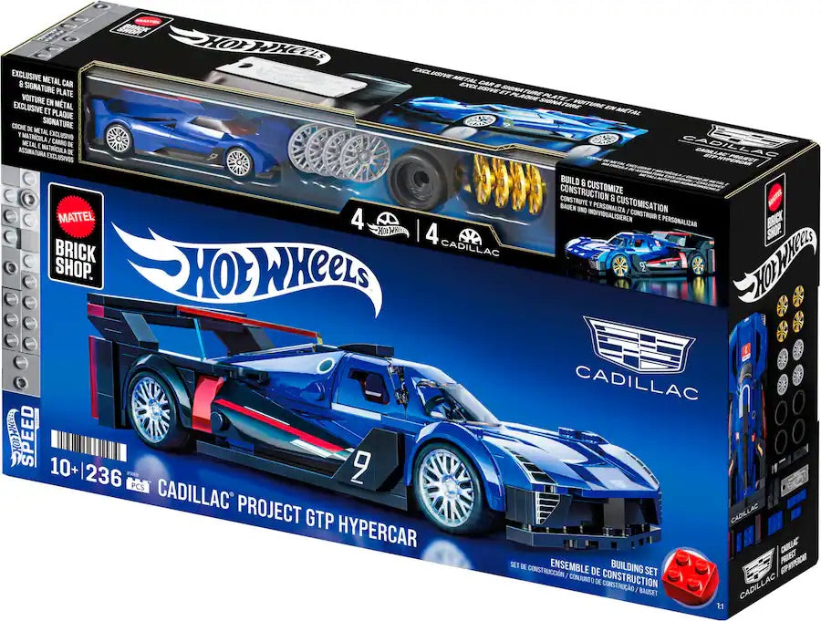 mattel brick shop hot wheels - cadillac project gtp