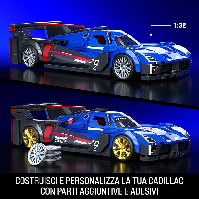 mattel brick shop hot wheels - cadillac project gtp