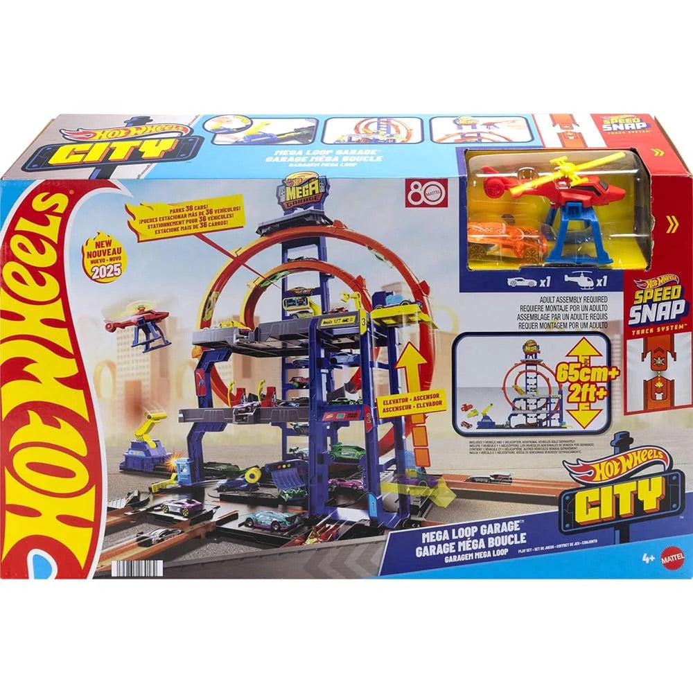 hot wheels city - garage mega loop
