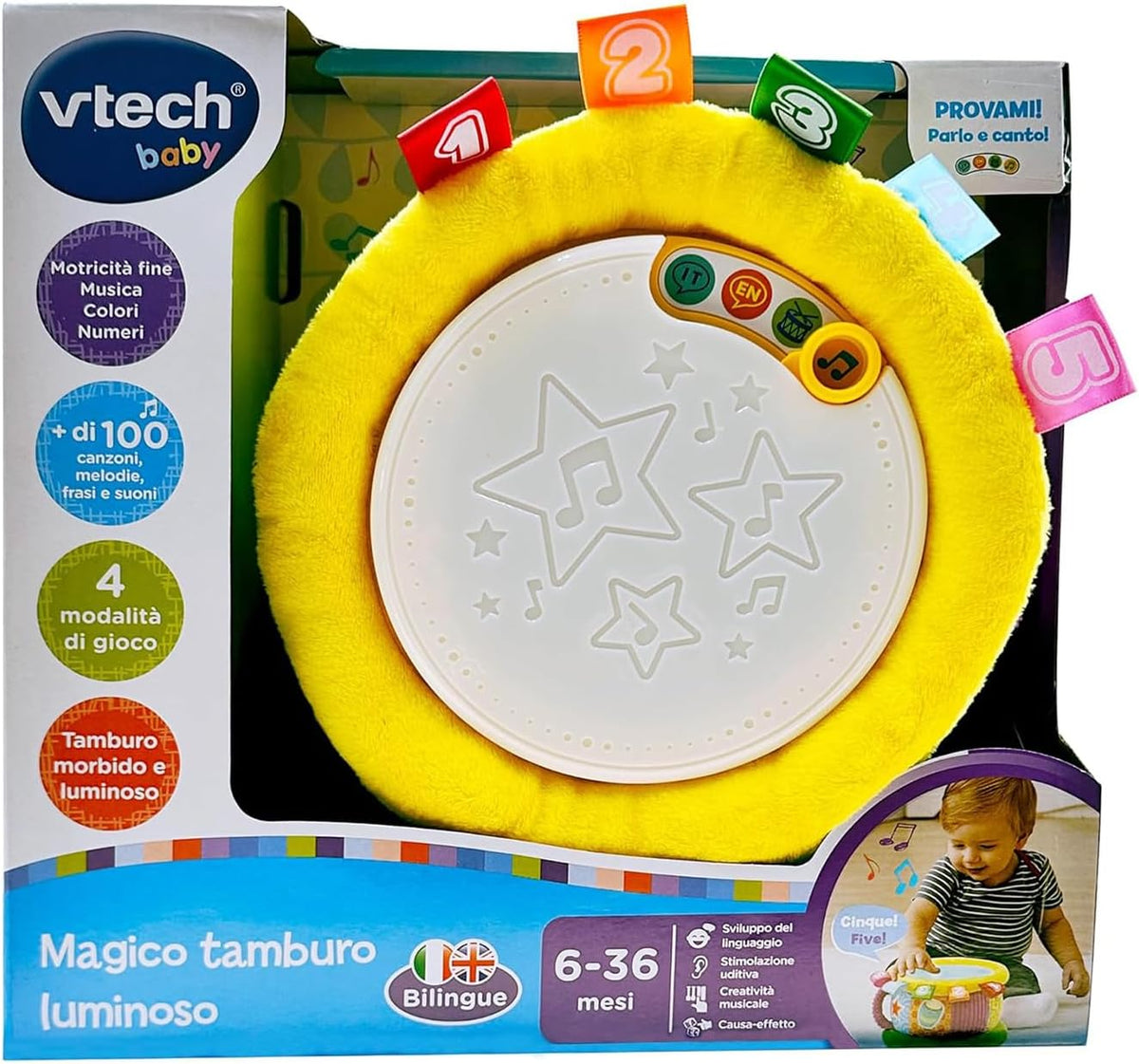 magico tamburo luminoso