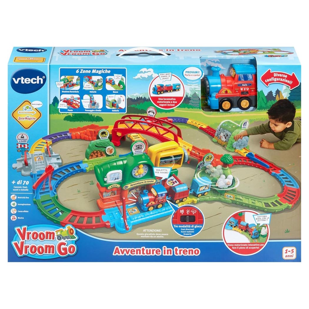 vroom vroom go - avventura in treno