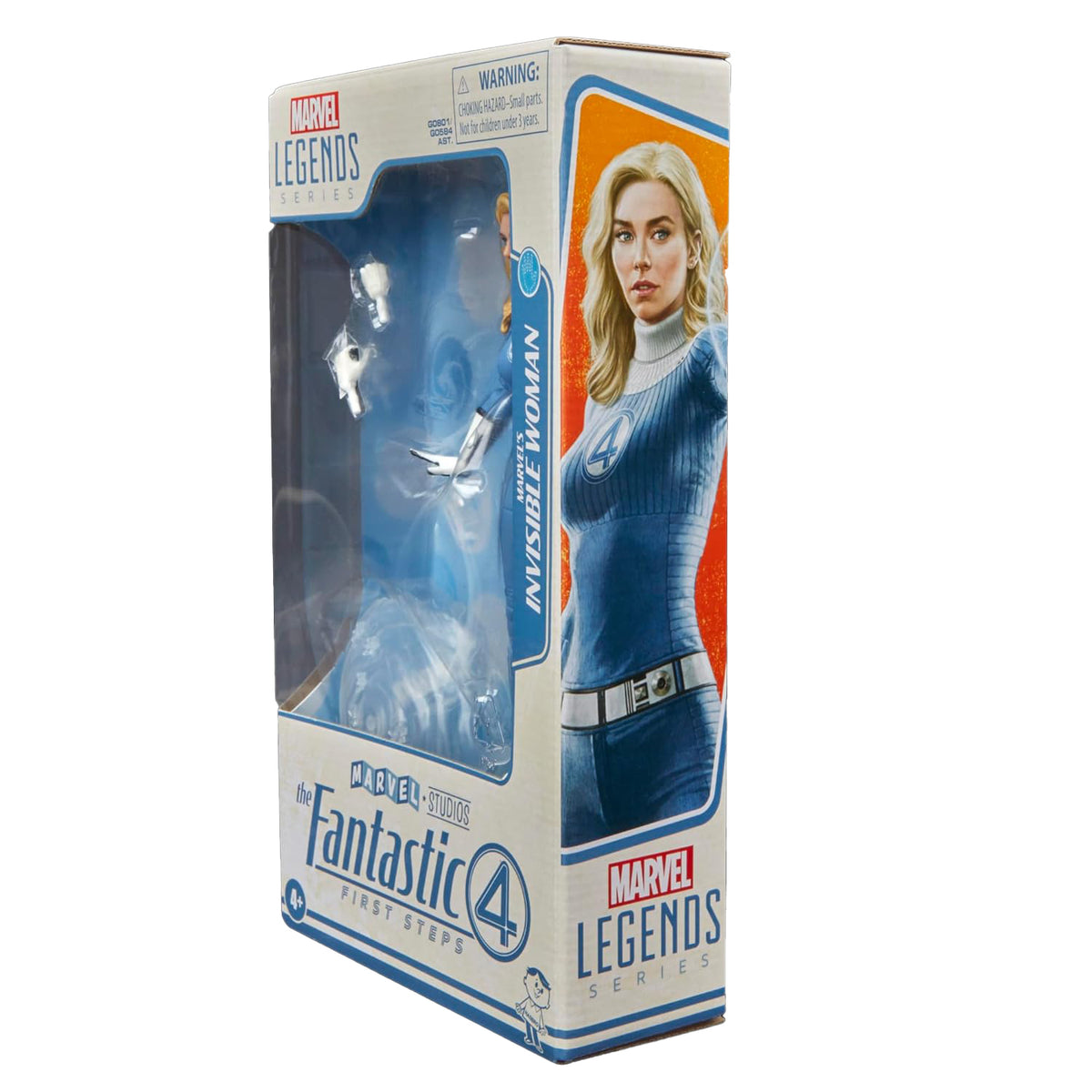 marvel legends series - i fantastici 4 - la donna invisibile - action figure 15cm