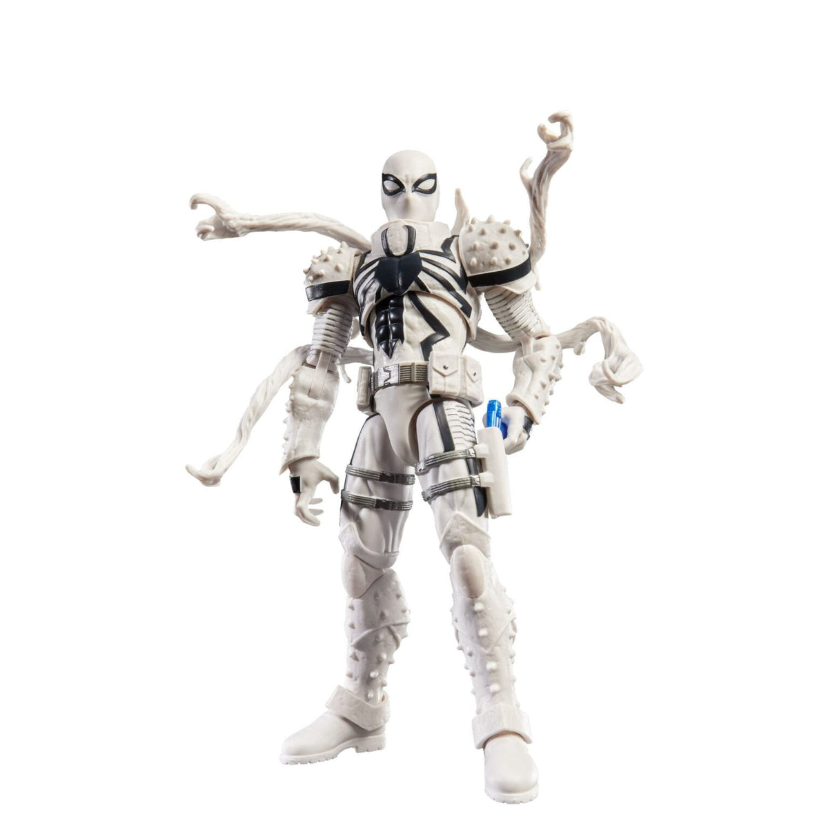 marvel legends series x magic: the gathering - agente anti-venom 15cm + 1 magic foil card