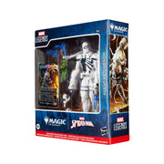 marvel legends series x magic: the gathering - agente anti-venom 15cm + 1 magic foil card