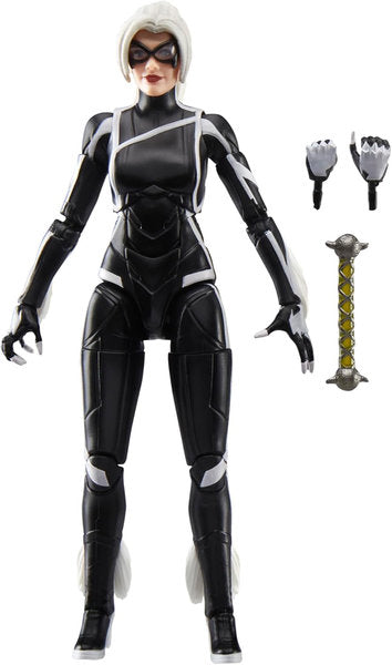 marvel legends series - gamerverse - spider-man 2 - felicia hardy - black cat - action figure 15cm