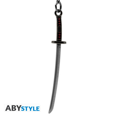demon slayer - portachiavi 3d - katana di tanjiro s2