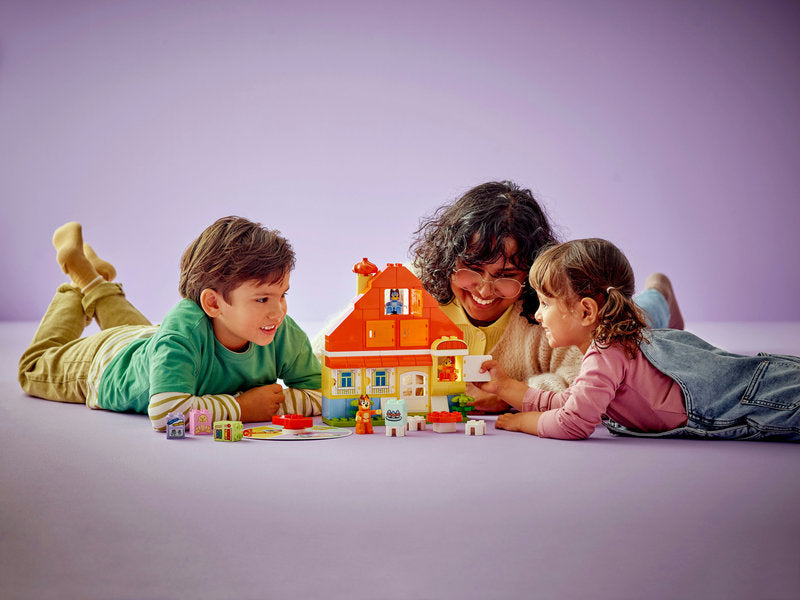 LEGO Duplo 10459 casa della famiglia di bluey con gioco di memoria