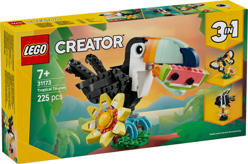 LEGO Creator 31173 animali selvatici: tucano tropicale
