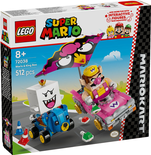 LEGO Super Mario 72038 mario kart™ wario e re boo