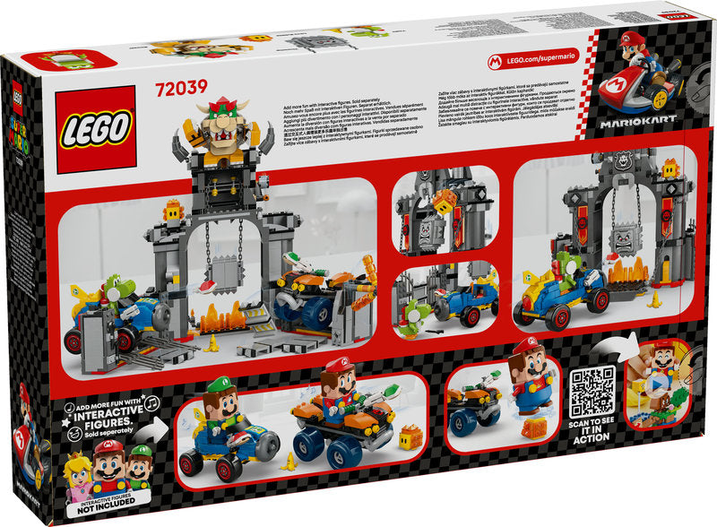 LEGO Super Mario 72039 mario kart™ castello di bowser
