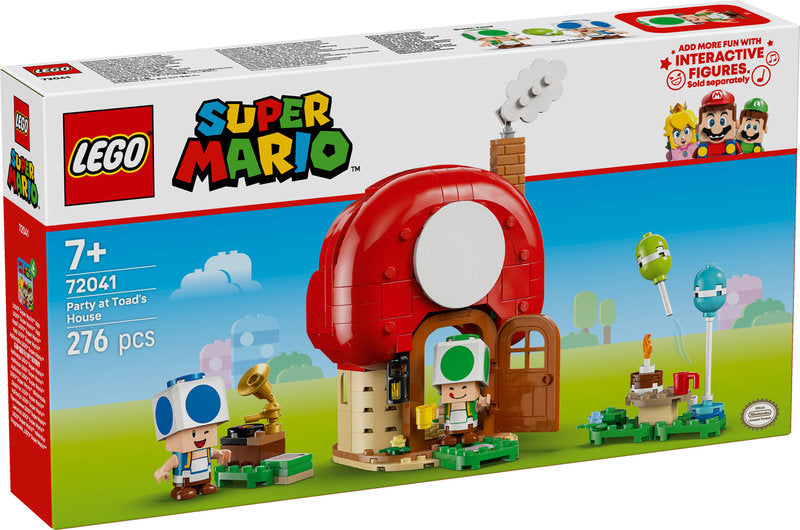 LEGO Super Mario 72041 festa a casa di toad