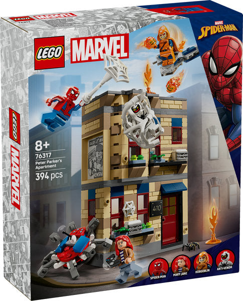 LEGO Super Heroes 76317 appartamento di peter parker