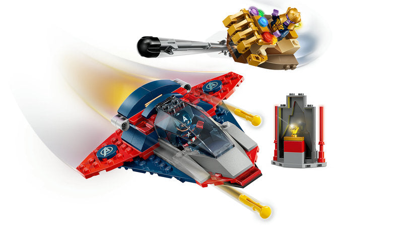 LEGO Super Heroes 76319 captain america contro thanos