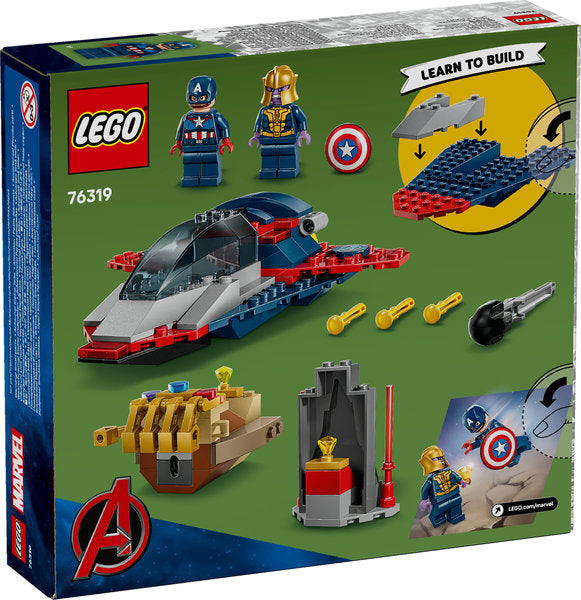 LEGO Super Heroes 76319 captain america contro thanos