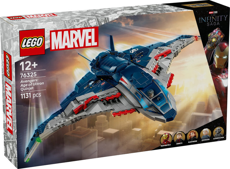 LEGO Super Heroes 76325 quinjet avengers: age of ultron