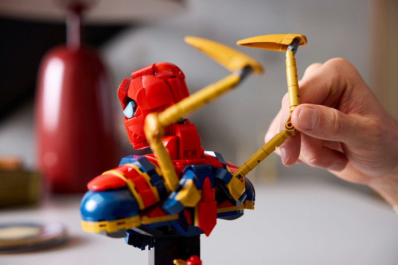LEGO Super Heroes 76326 busto di iron spider-man