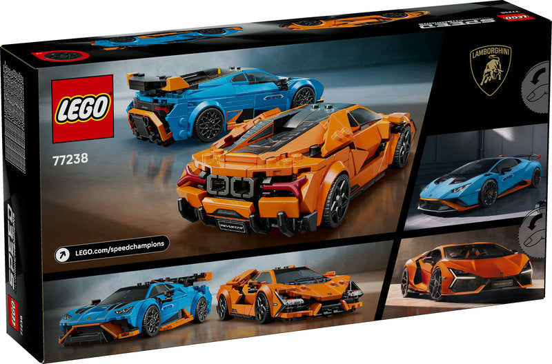 LEGO Speed Champions 77238 lamborghini revuelto e huracán sto