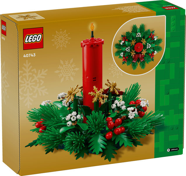 LEGO Icons 40743 decorazione da tavolo natalizia