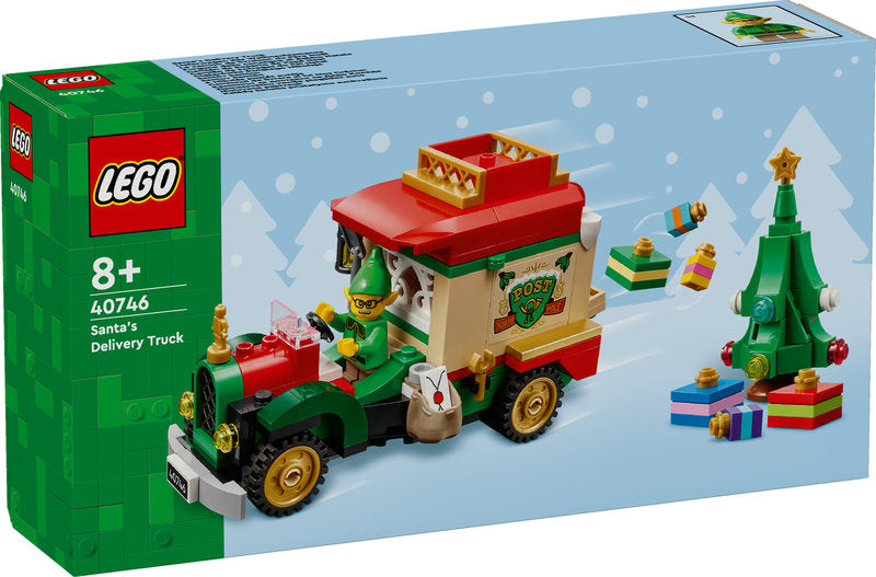 LEGO Icons 40746 furgone delle consegne di babbo natale