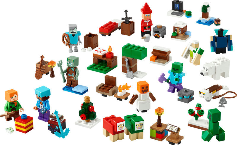 LEGO Minecraft 21280 calendario dell’avvento lego minecraft 2025