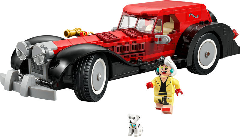 LEGO Disney Classic 43277 auto di crudelia de mon