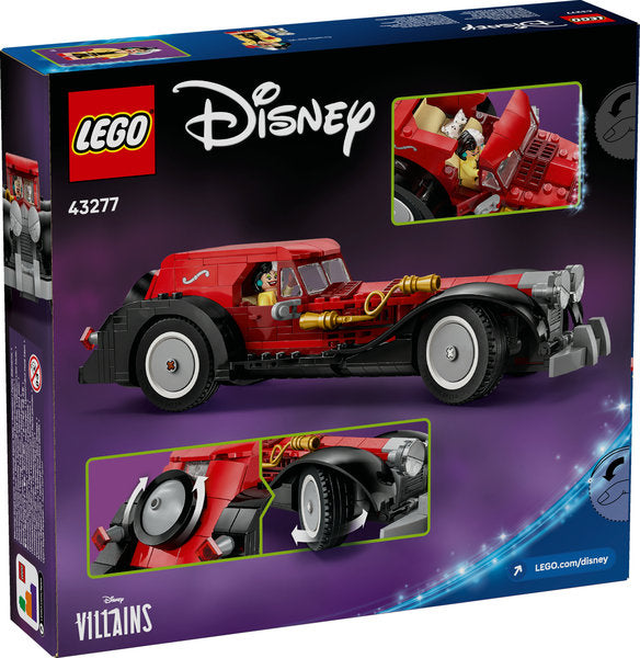 LEGO Disney Classic 43277 auto di crudelia de mon