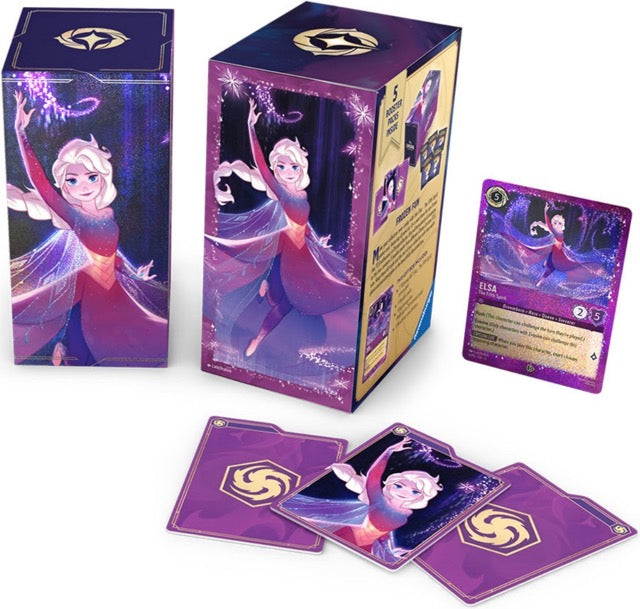 lorcana - leggende - scatola regalo di elsa (ita)
