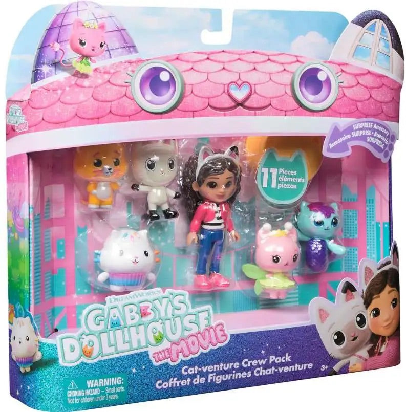 gabby's dollhouse - the movie - set deluxe figures