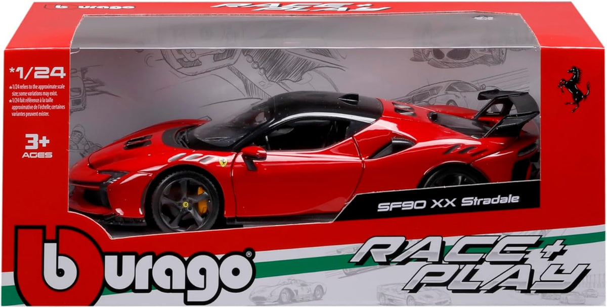 ferrari sf90 xx stradale - race & play - 1:24