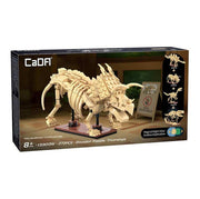 cada - dinosaur fossils: triceratops - 272 pz.