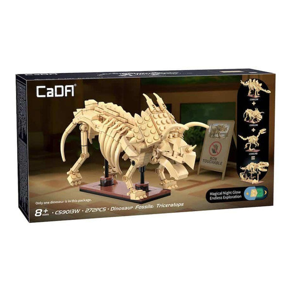 cada - dinosaur fossils: triceratops - 272 pz.