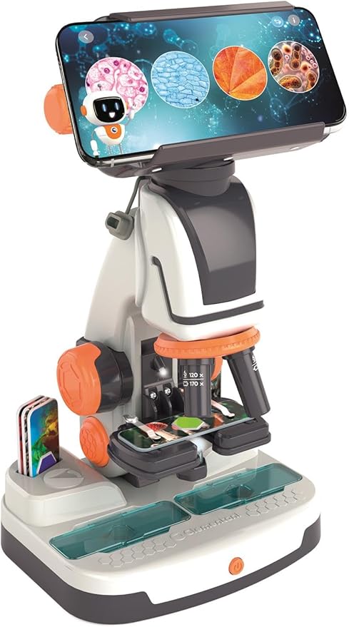scienza e gioco - explorer scope - microscopio interattivo con telecamera e ai