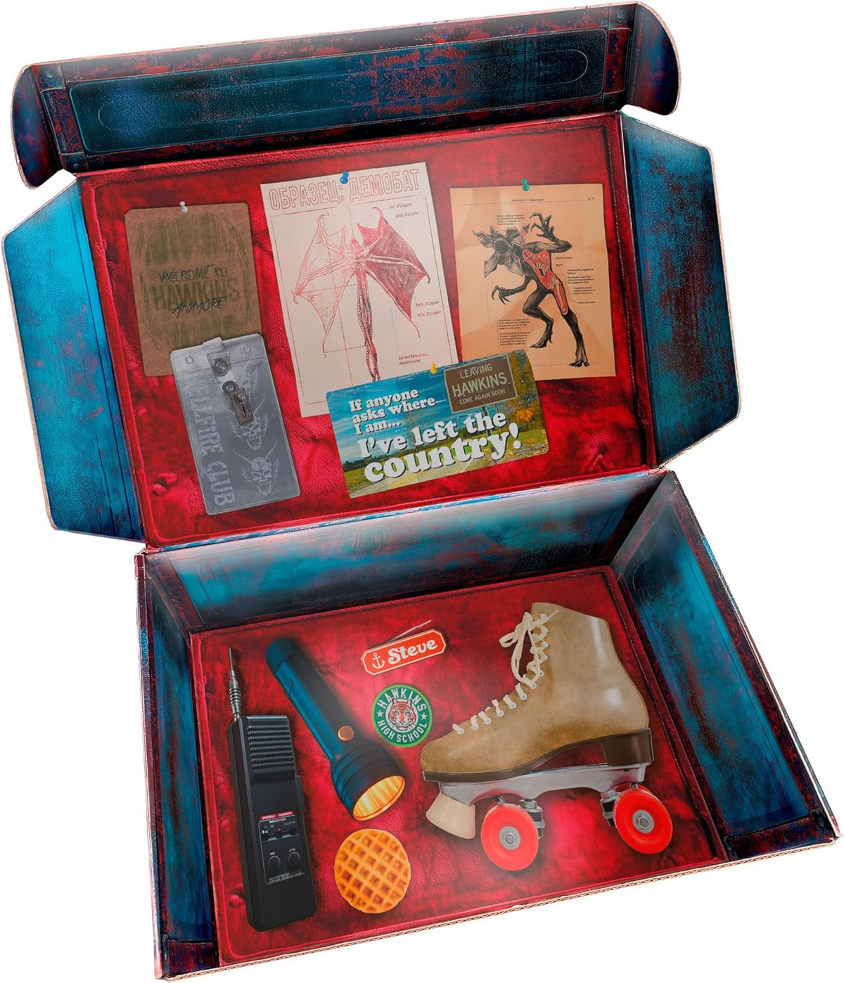 metamorphic art collection - stranger things - demogorgon's hunt - puzzle con cornice led