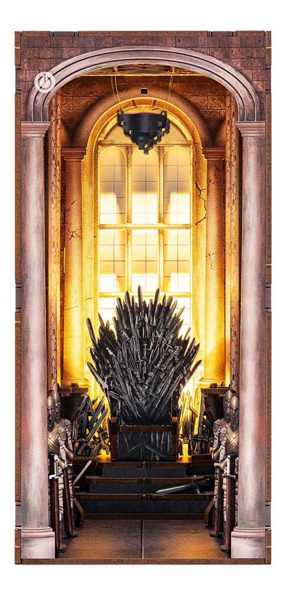 tiny adventures - book nook - game of thrones, il trono di spade