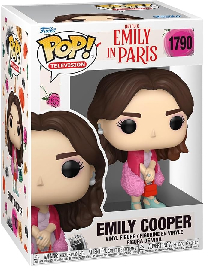 emily in paris - emily cooper 9cm - funko pop! 1790