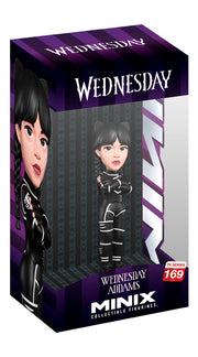 wednesday - cat suit - tv series 169 - minix collectible figurines 12cm