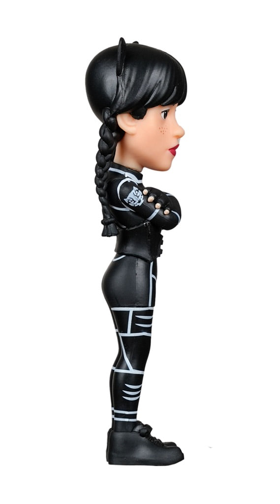 wednesday - cat suit - tv series 169 - minix collectible figurines 12cm