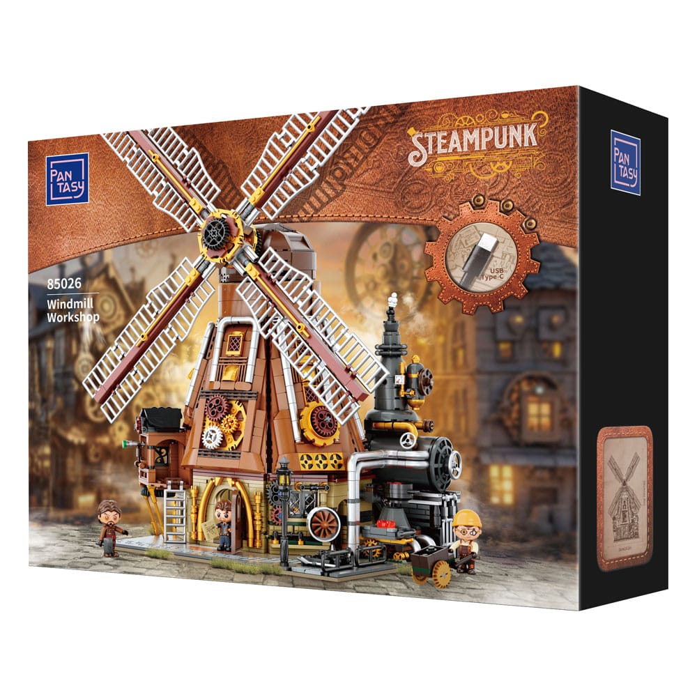 steampunk - mulino a vento steampunk