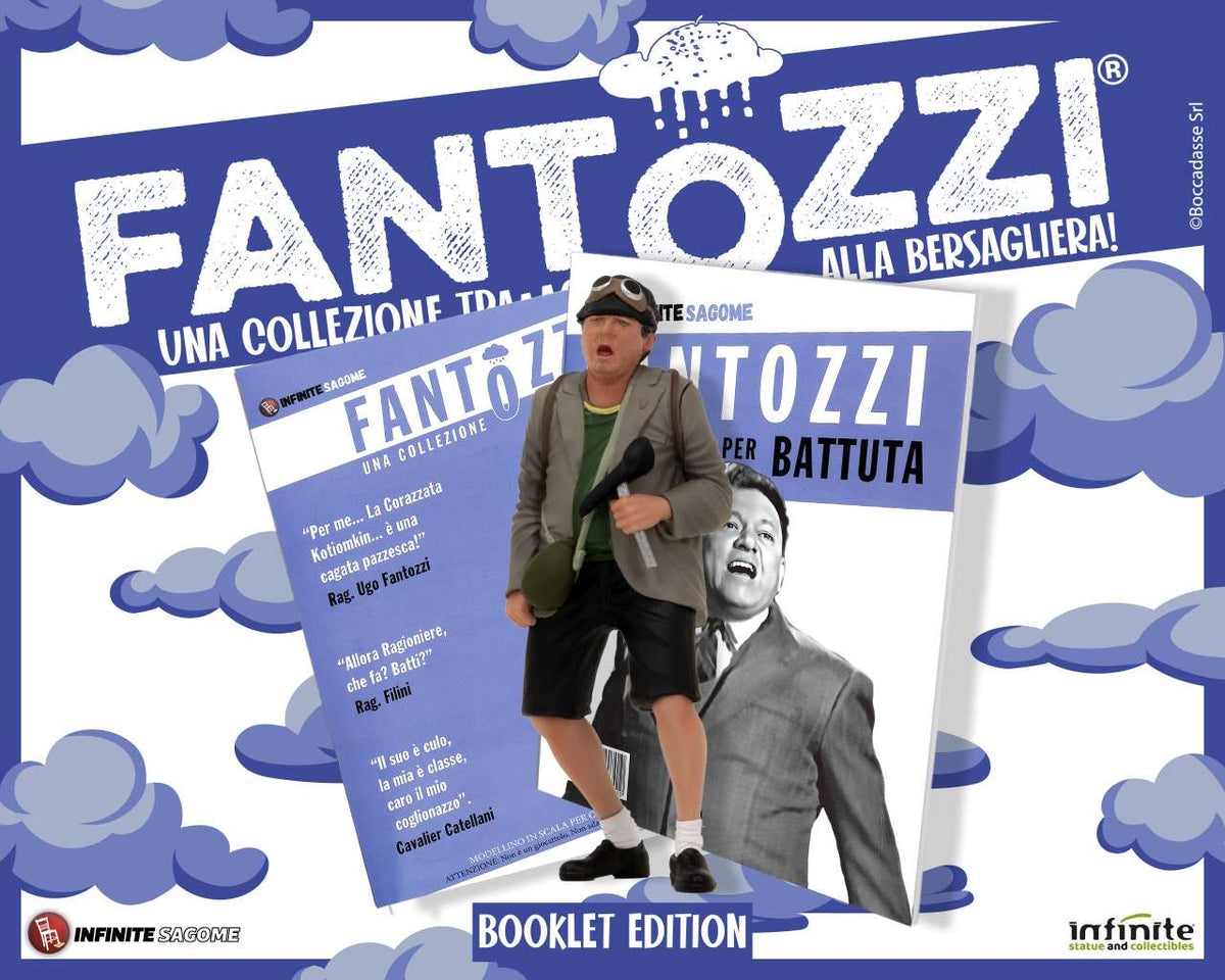 fantozzi - fantozzi...alla bersagliera - booklet edition - mini figure 10cm