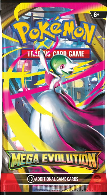 pokémon megaevoluzione - bustina singola 10 carte (ita)