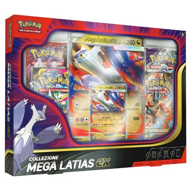 pokémon - box da collezione - mega latias-ex (ita)