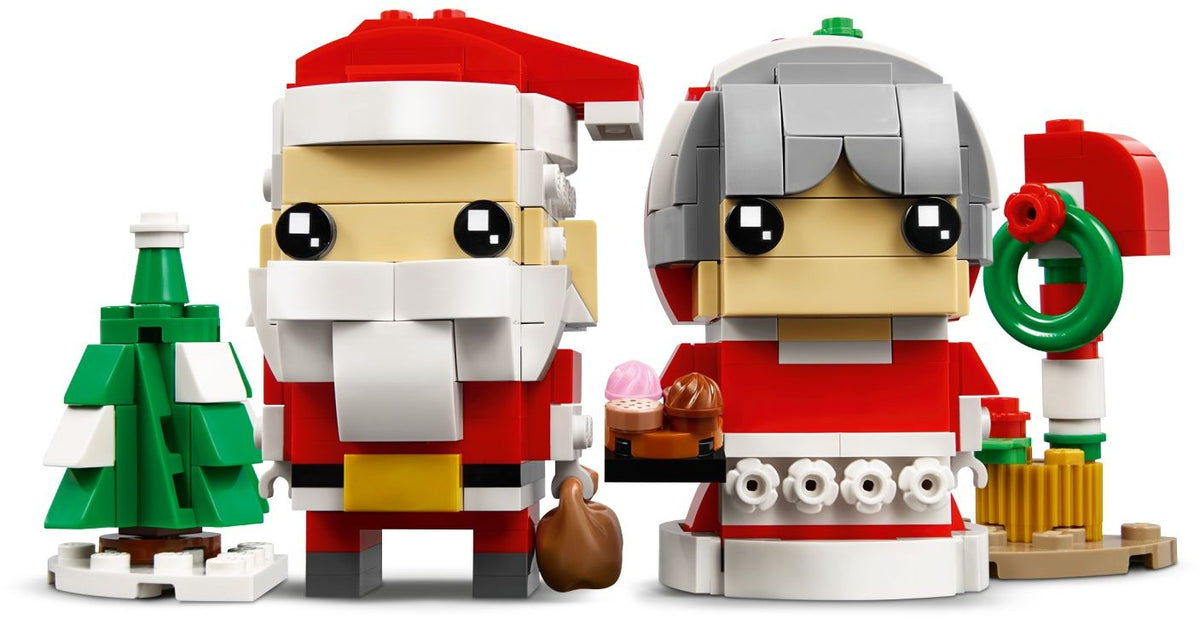 LEGO Brickheadz 40274 babbo e mamma natale