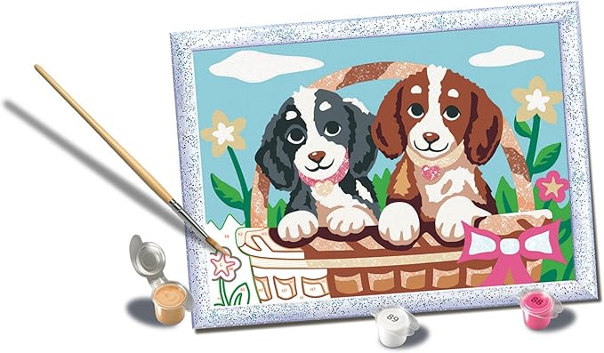 creart serie d - picnic con i cuccioli