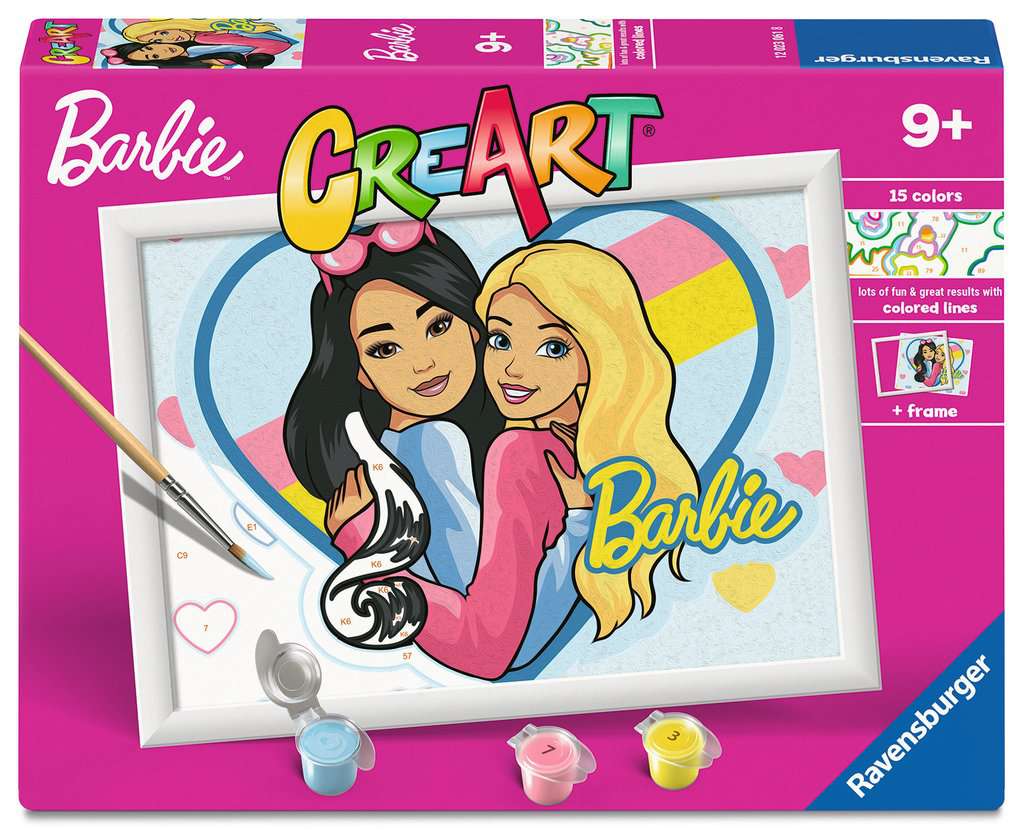 creart serie d - barbie duo amiche per sempre