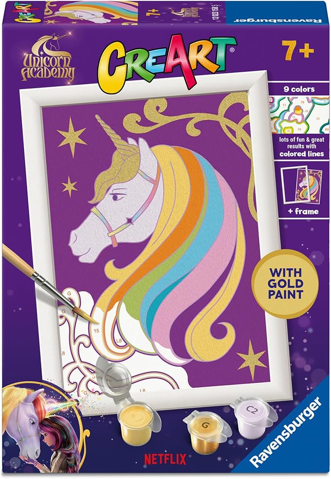creart - serie e - unicorno stellato