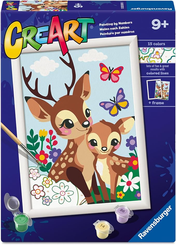 creart - serie d - cerbiatti adorabili