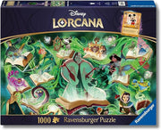glimmers of the realm - lorcana emerald - puzzle 1000 pezzi con carta promo